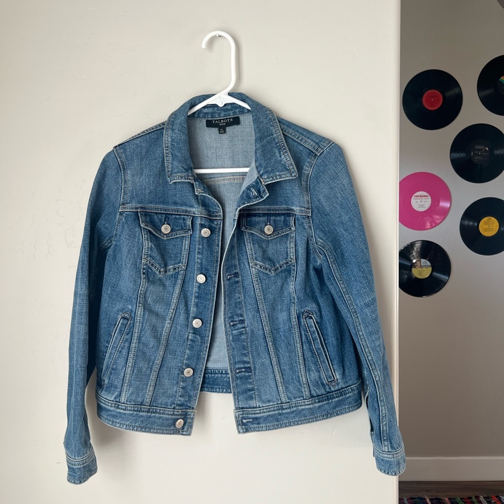 Talbots Jean jacket